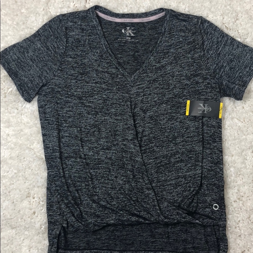 Calvin Klein V neck shirt. New with tag